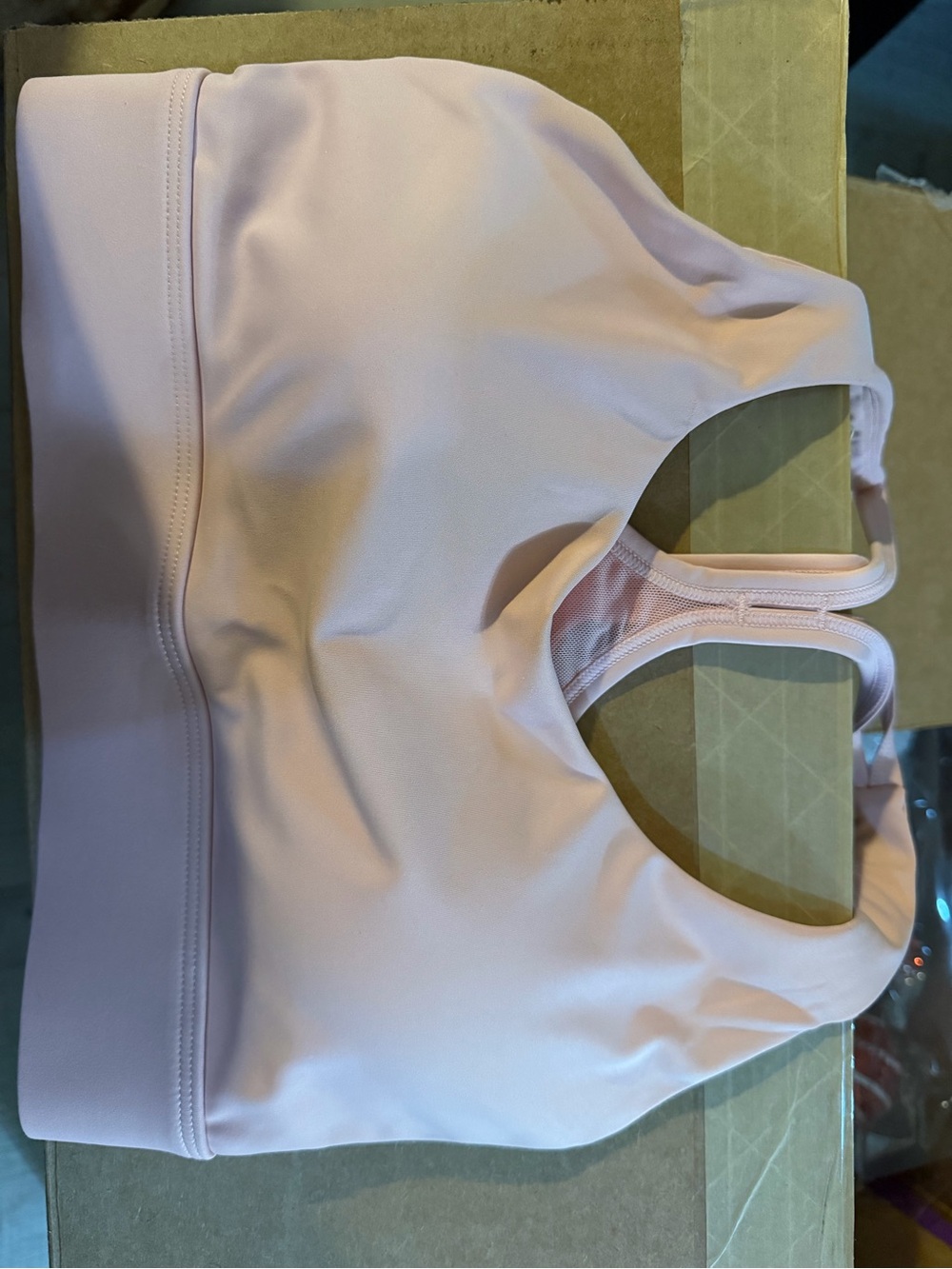 Women's Light Pink Sports Bra